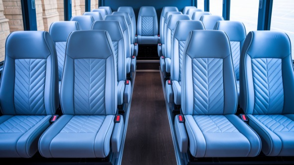 springfield 28 passenger minibus interior