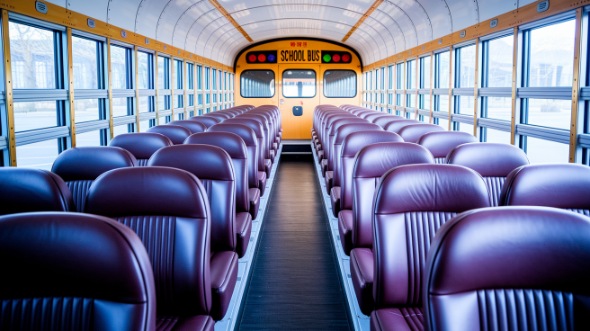 springfield school bus rental inside